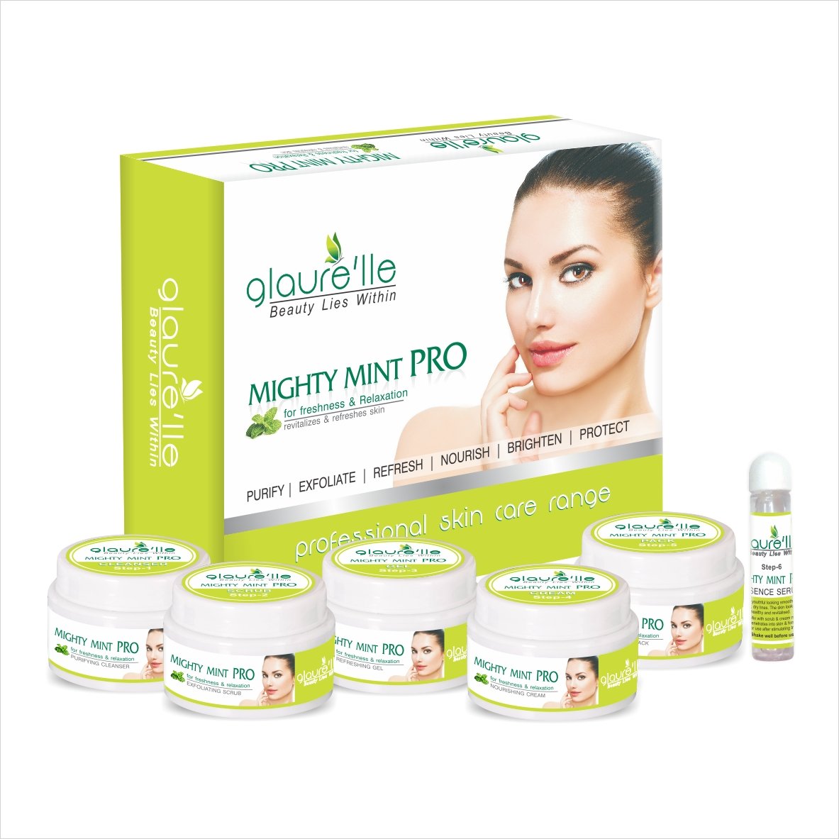 MIGHTY MINT PRO Facial Kit - Glaure'lle Salon Professional Skincare